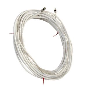 50 ft COAX CABLE used condition F type Male to Male COAXIAL 50' feet foot